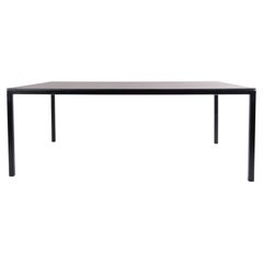 HAY T12 Dining Table in Black Linoleum