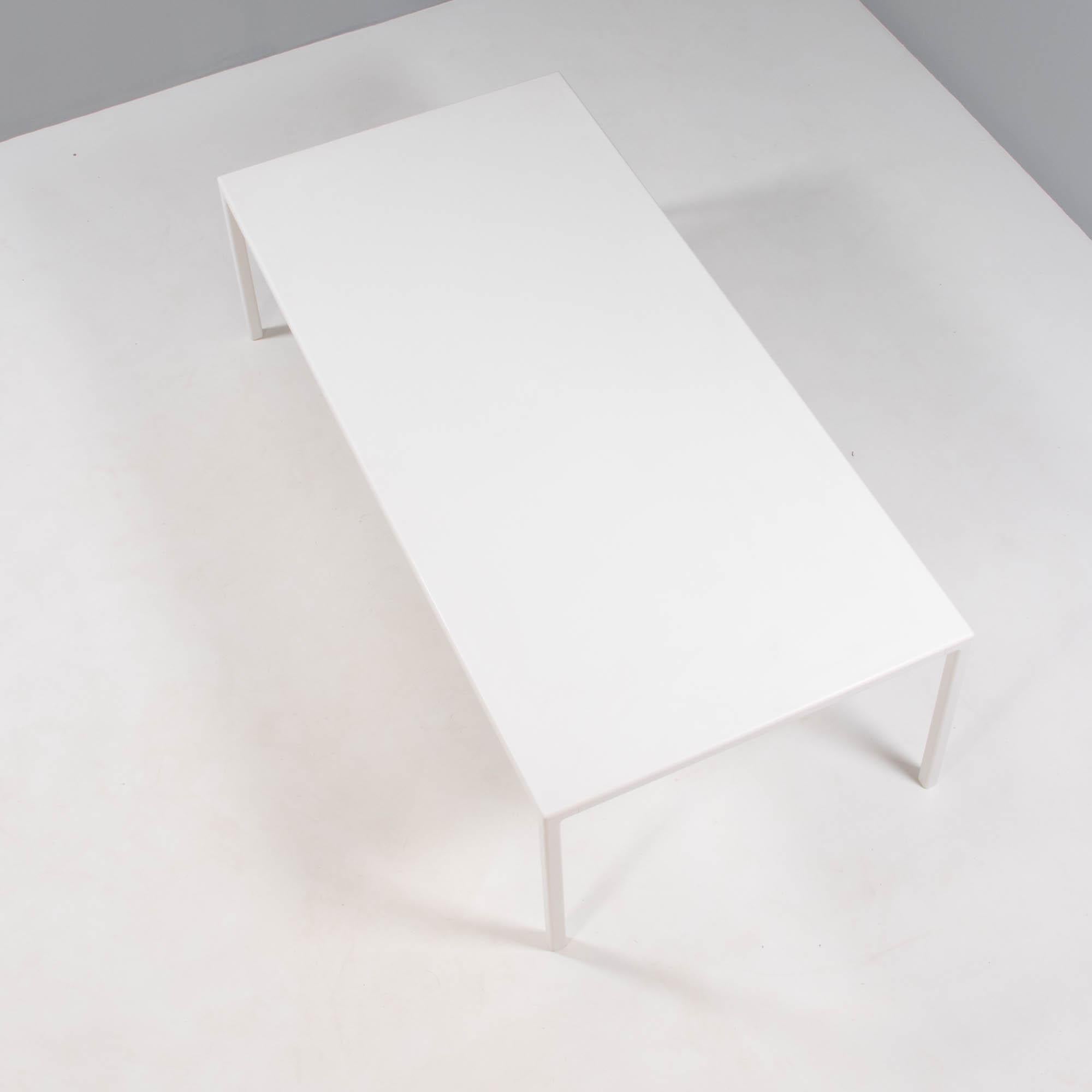 Aluminum HAY T12 White Dining Table