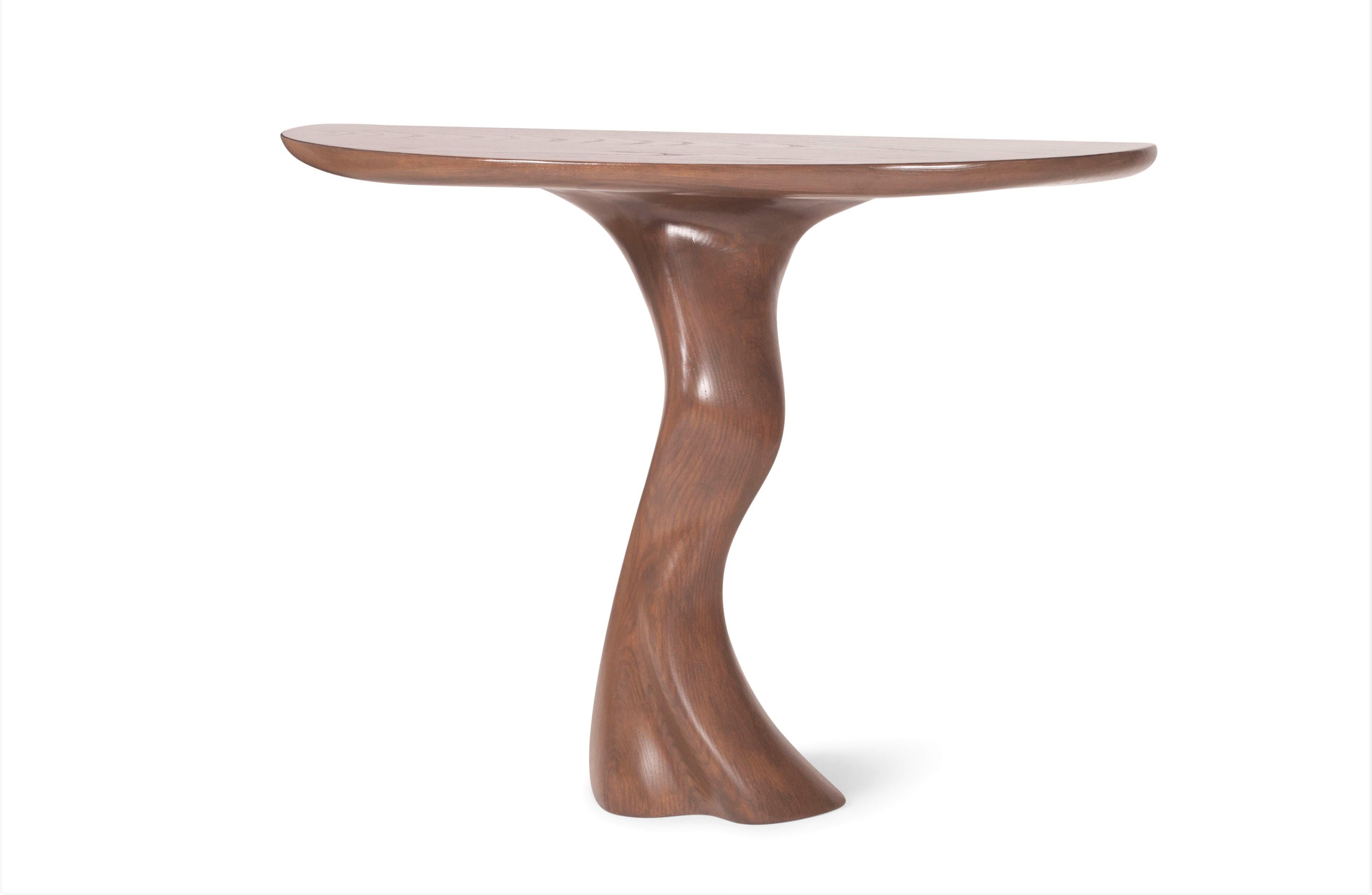 Amorph Haya Console - Solid Wood - Custom Finish  In New Condition For Sale In Los Angeles, CA