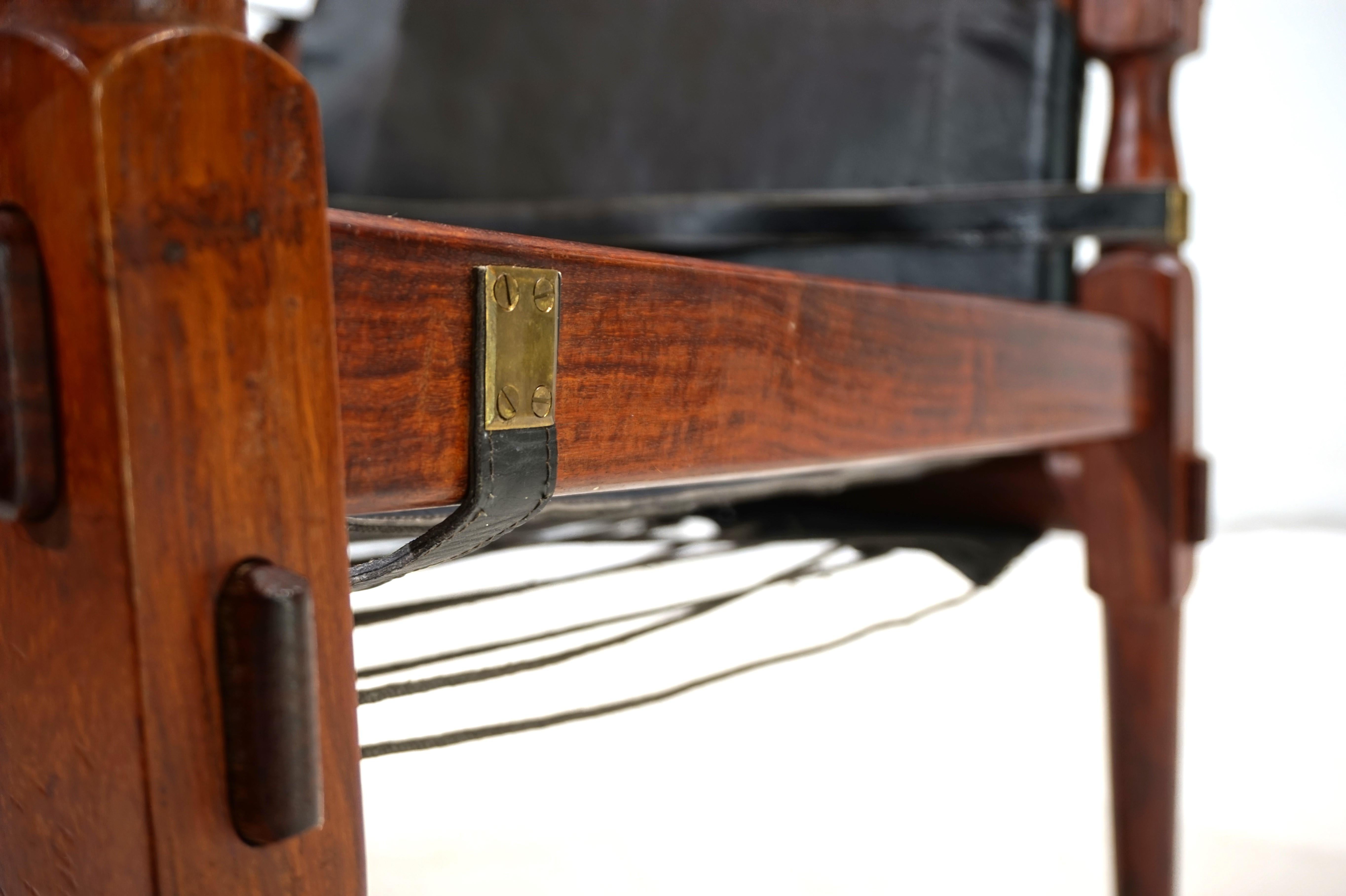 Hayat Roorkee Campaign Safari Chair, 1960 For Sale 3