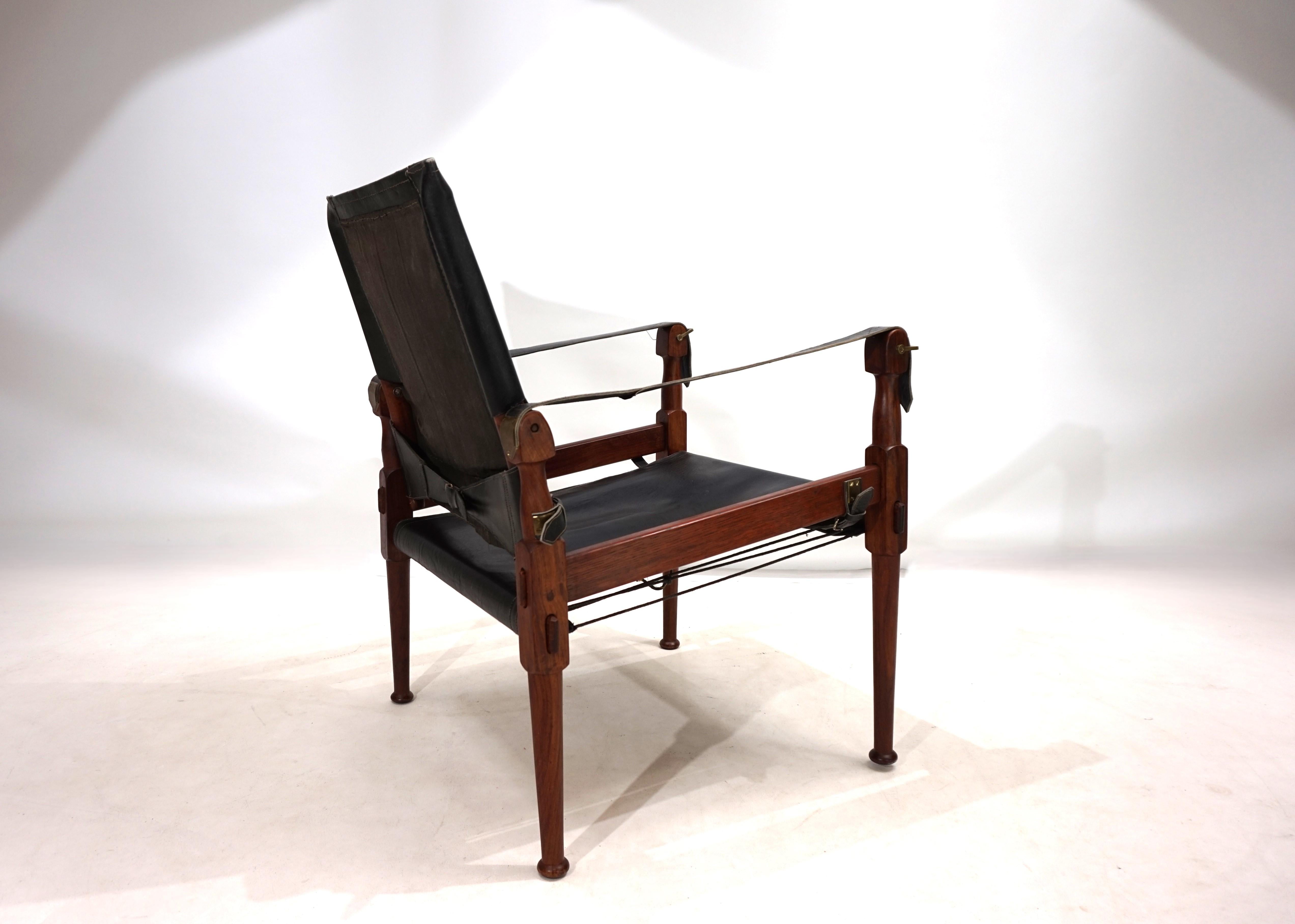 Hayat Roorkee Campaign Safari Chair, 1960 For Sale 1