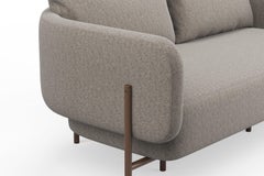 Hayche Abrazo 2 Seater Sofa - Brown, UK, Made to Order