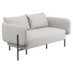 Canapé Hayche Abrazo 2 Seater, Gravel, Royaume-Uni, fabriqué sur commande