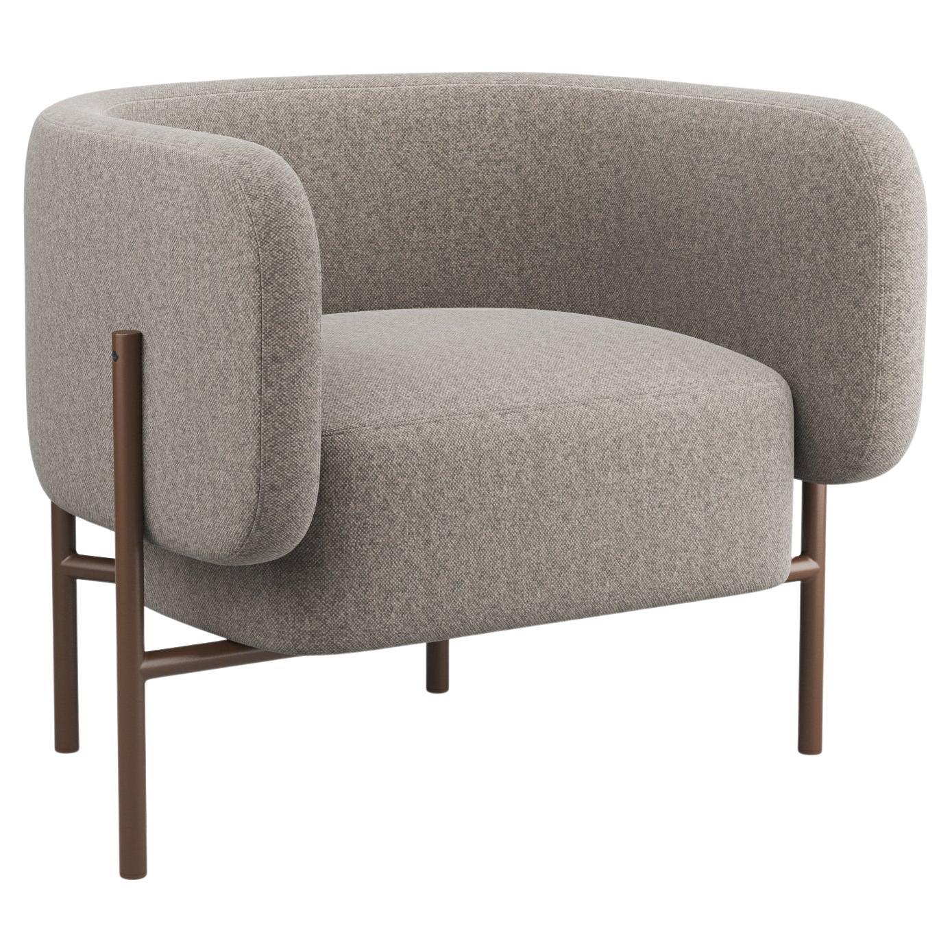 Hayche Abrazo Armchair - Brown, UK, Made to Order For Sale