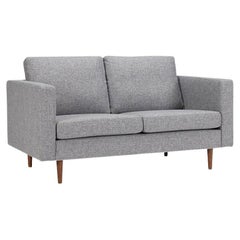  Hayche Clasico 2 Seater-Sofa – Grau, UK, auf Bestellung gefertigt