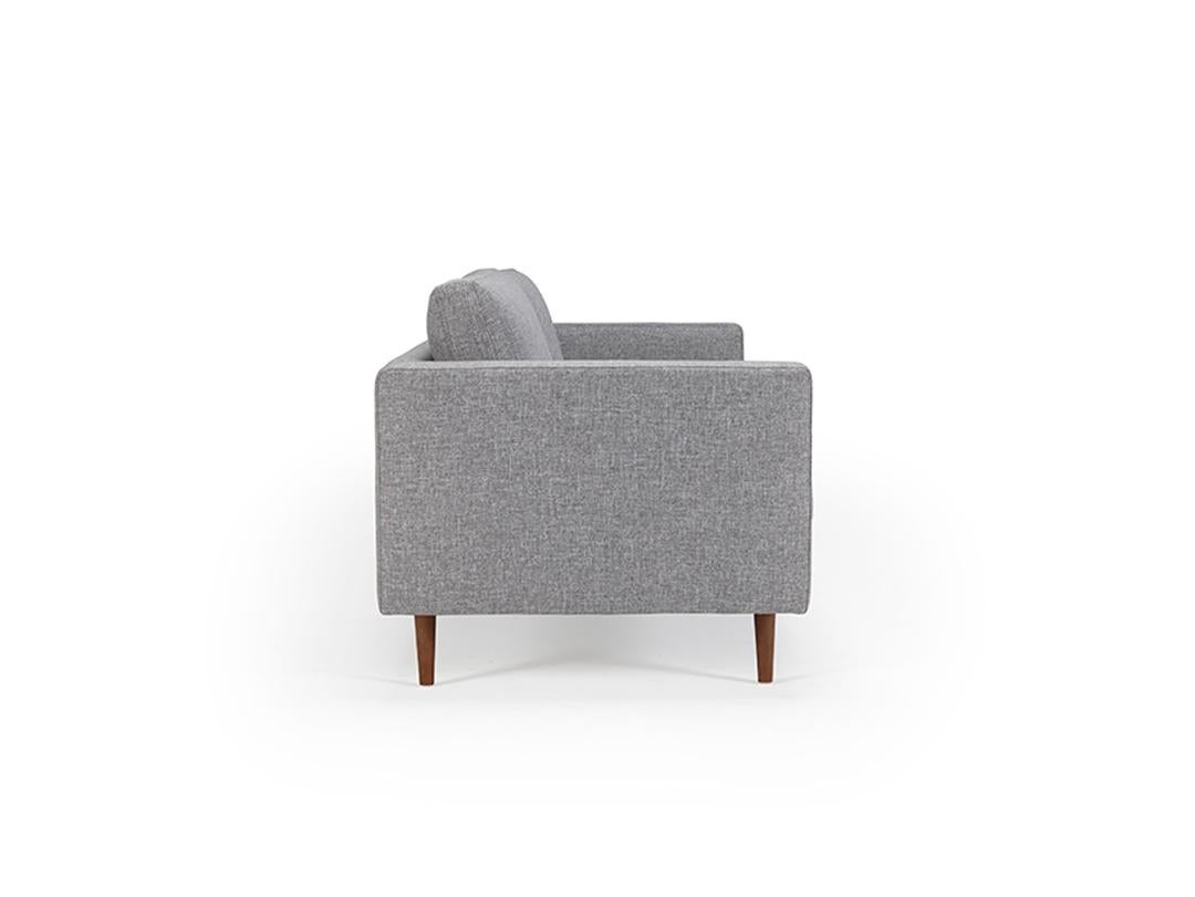Modern Hayche Clasico 3 Seater Sofa - Grey, UK, Made to Order For Sale