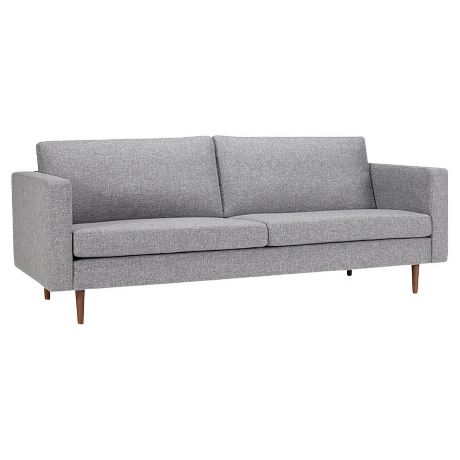 Hayche Clasico 3 Seater Sofa - Grey, UK, Made to Order For Sale