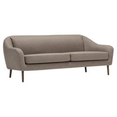 Hayche Curva 2.5 Seater Sofa - Brown, UK, Made to Order