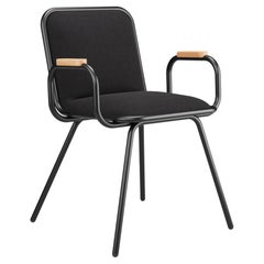 Hayche Dulwich with Armrest - Black, UK, Made to Order