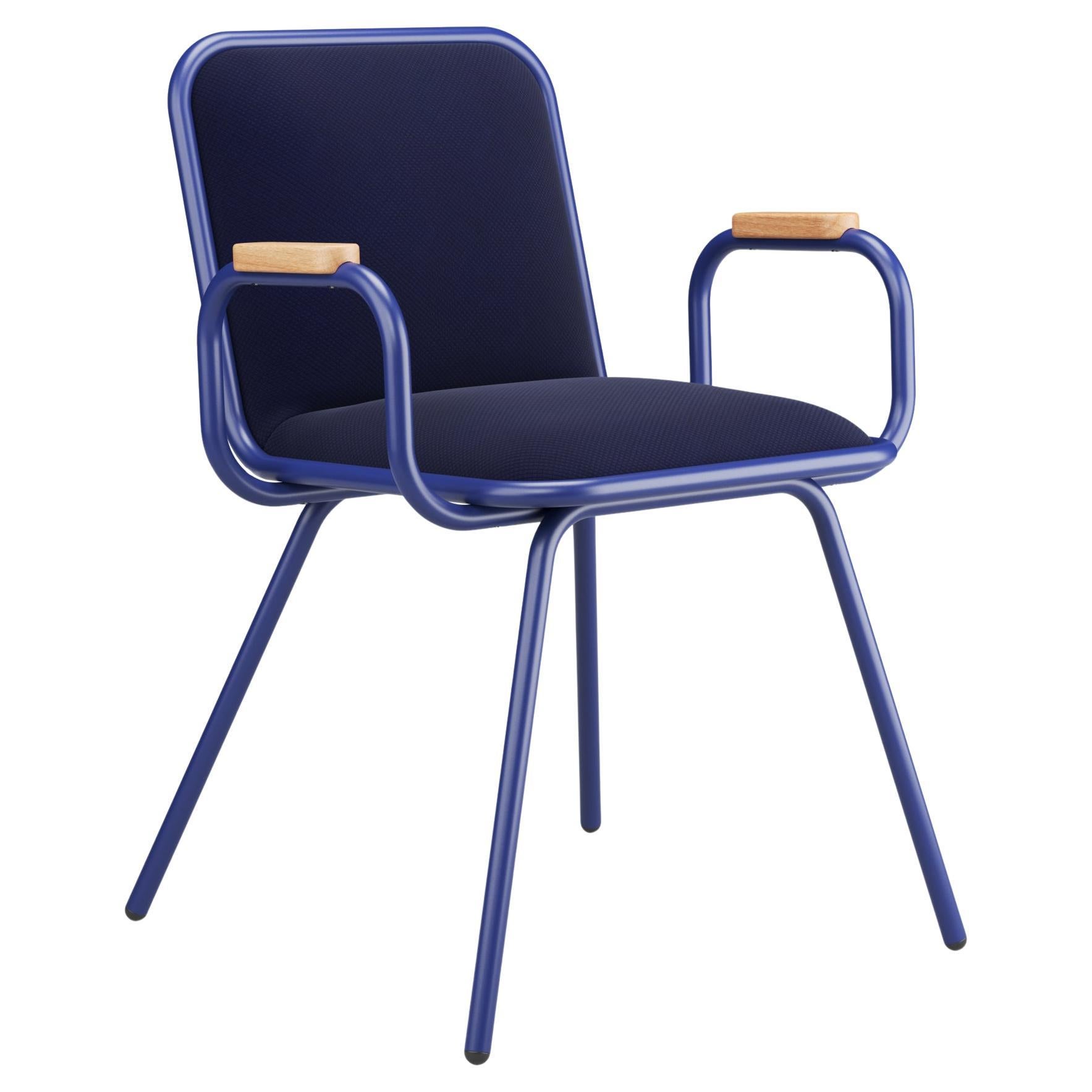 Hayche Dulwich with Armrest - Blue, UK, Made to Order For Sale