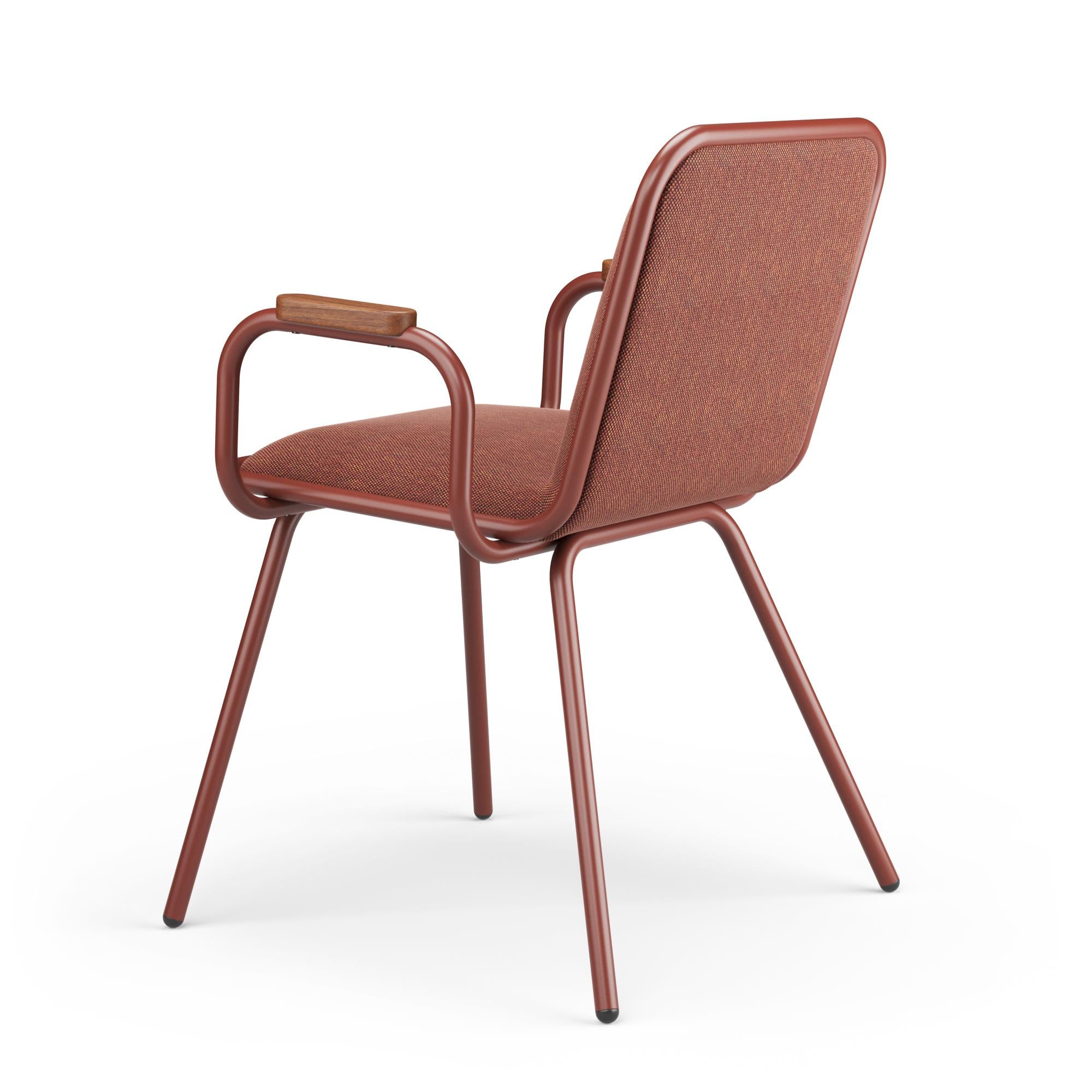 Modern Hayche Dulwich with Armrest - Brown, UK, Made to Order For Sale