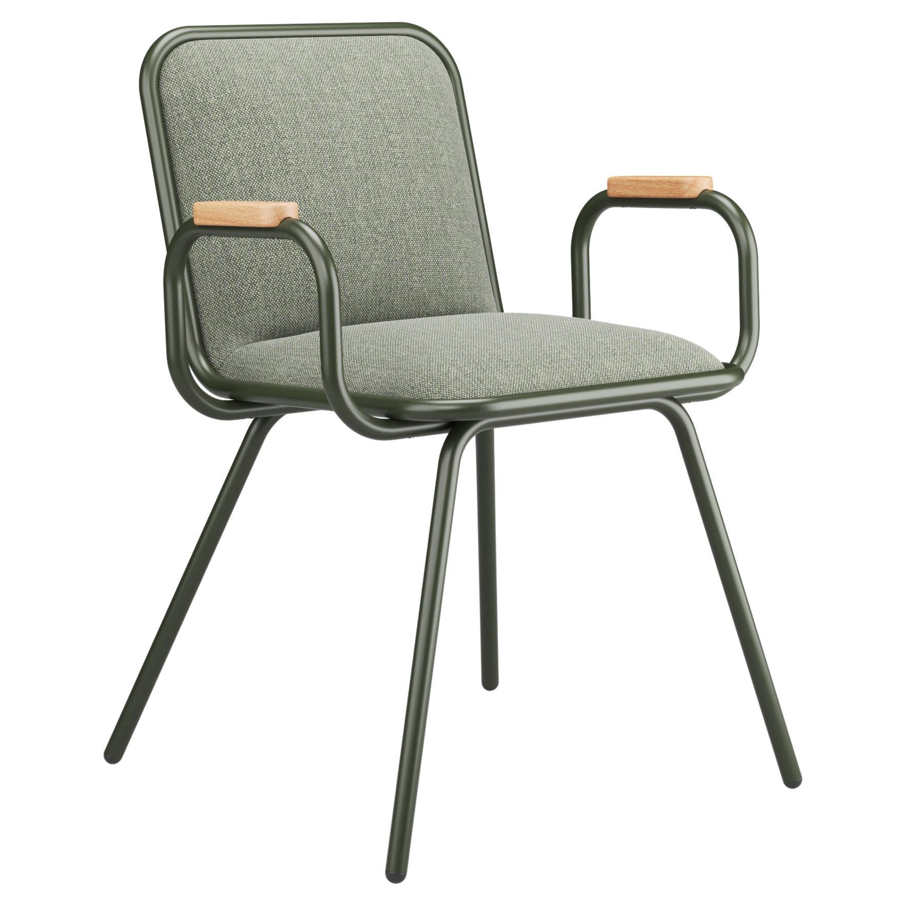 Hayche Dulwich with Armrest - Green, UK, Made to Order For Sale
