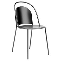 Hayche Dune Chair, Black Powder Coated Steel Frame, UK, In Stock