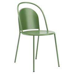 Hayche Dune Chair, Green Powder Coated Steel Frame, UK, Made to Order