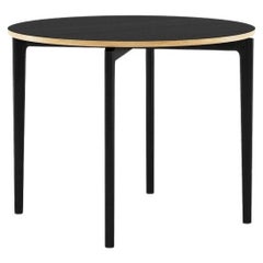 Hayche Kensington Circular Table, Black Stained, United Kingdom, Made to Order