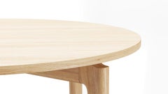 Hayche Kensington Circular Table, Natural Oak, United Kingdom, Made to Order