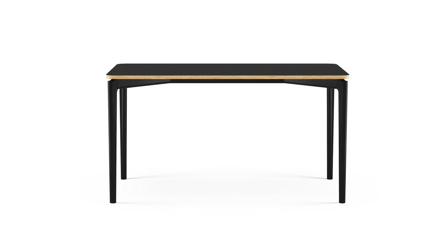 Modern Hayche Kensington Rectangular Table Black Stained, United Kingdom, Made to Order For Sale