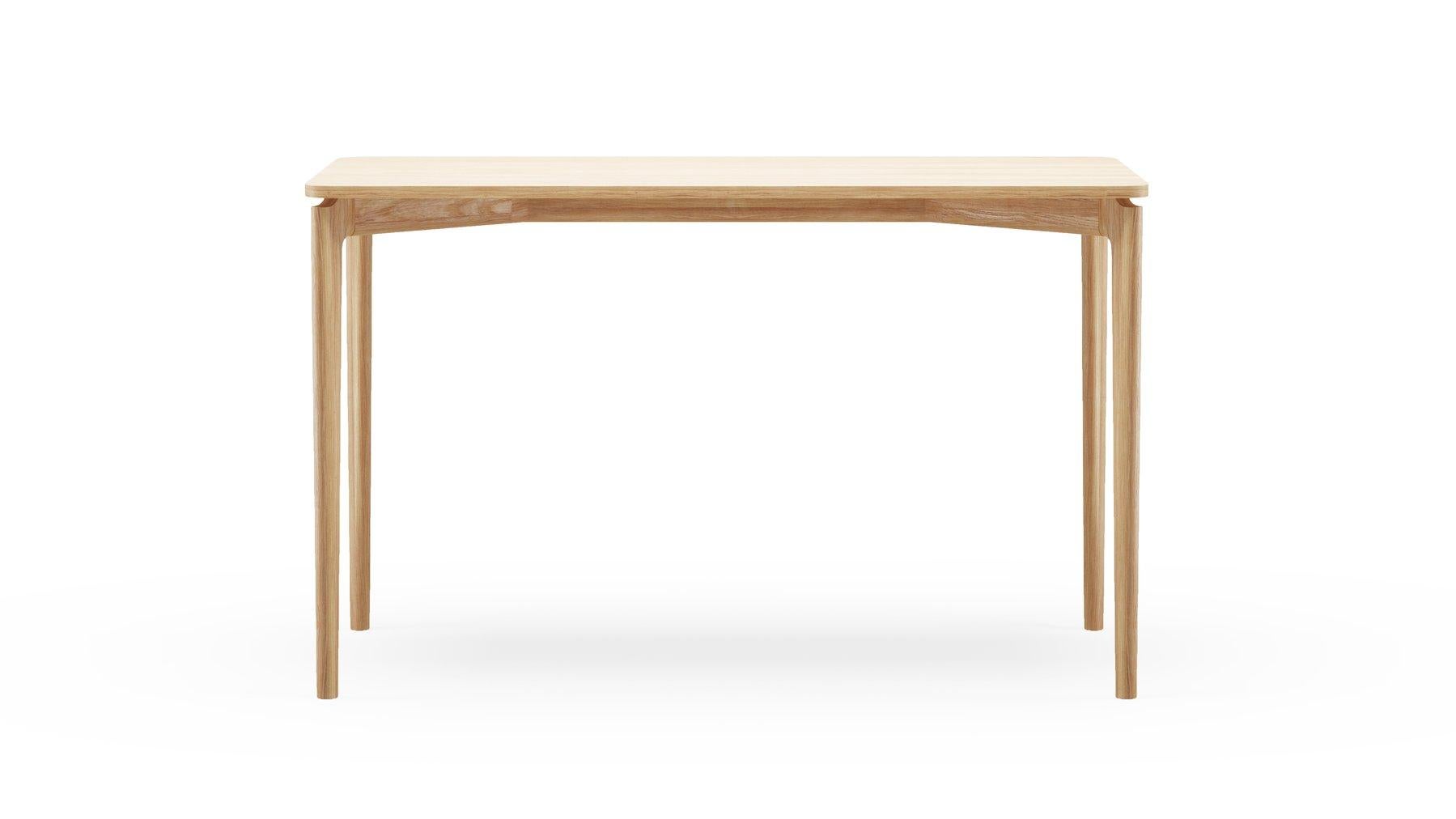 Modern Hayche Kensington Rectangular Table, Natural Oak, United Kingdom, Made to Order For Sale
