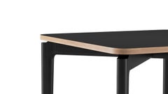 Hayche Kensington Square Table, Black Stained, United Kingdom, Made to Order