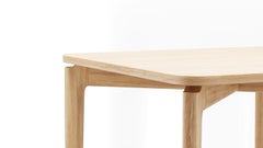Hayche Kensington Square Table, Natural Oak, United Kingdom, Made to Order