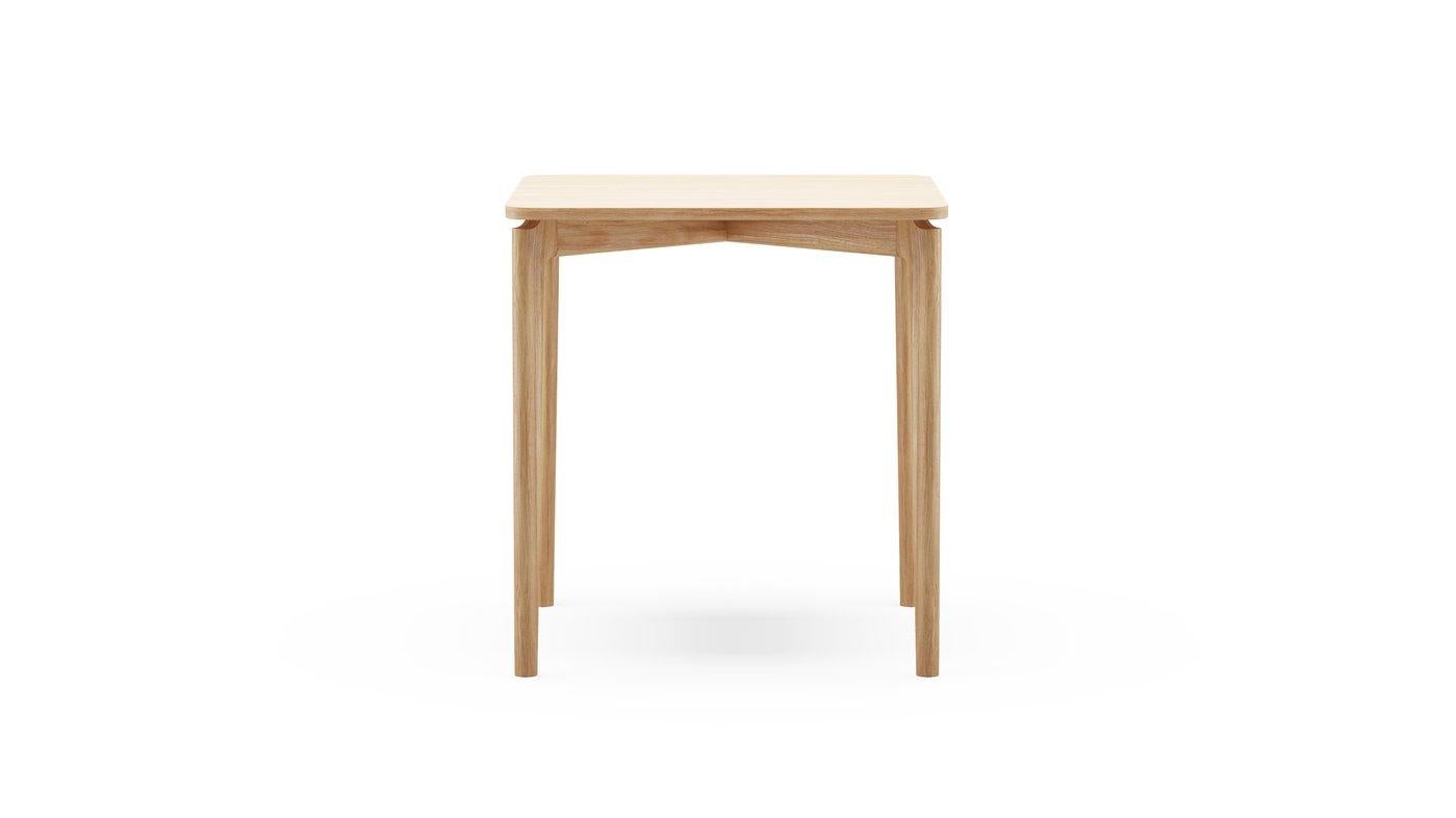 Modern Hayche Kensington Square Table, Natural Oak, United Kingdom, Made to Order For Sale