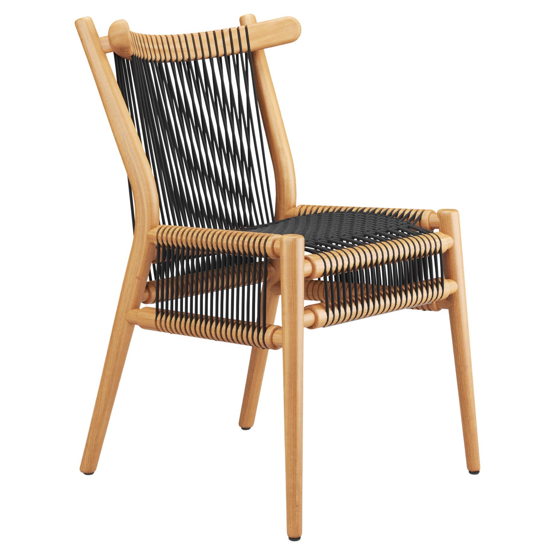 Hayche, Loom chair, Oak & Black, UK, Made To Order For Sale