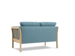 Hayche Oscar 2 Seater Sofa - Blue, UK, Made to Order