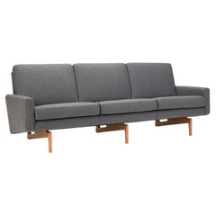 Hayche Retro 3 Seater-Sofa – Grau, UK, auf Bestellung gefertigt