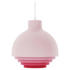 Lampe pendante Hayche Strata, dégradé rose, Royaume-Uni, en stock