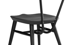 Hayche, W Tube Chair - Black, United Kingdom, Made To Order