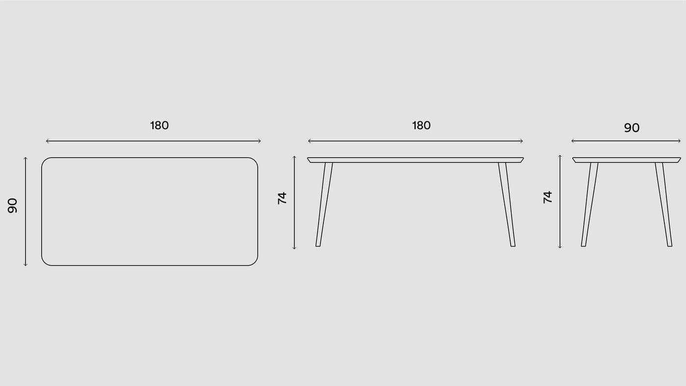 Table de salle à manger rectangulaire Hayche CS3, Royaume-Uni, fabriquée sur commande Neuf - En vente à Liverpool, GB
