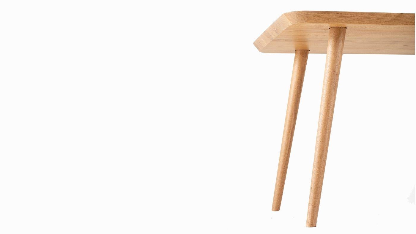 Travail du bois Table de salle à manger rectangulaire Hayche Ww, Royaume-Uni, fabriquée sur commande en vente