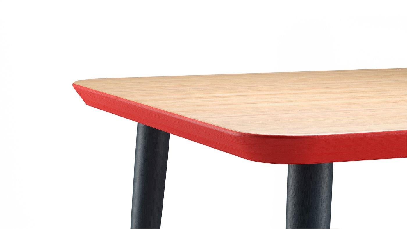 Modern Hayche WW Square Dining Table Cs3, United Kingdom, Made to Order For Sale