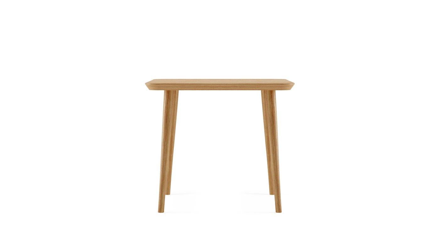 Modern Hayche WW Square Dining Table Oak, United Kingdom, Made to Order For Sale