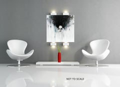 Verso il bordo, tecnica mista su tela