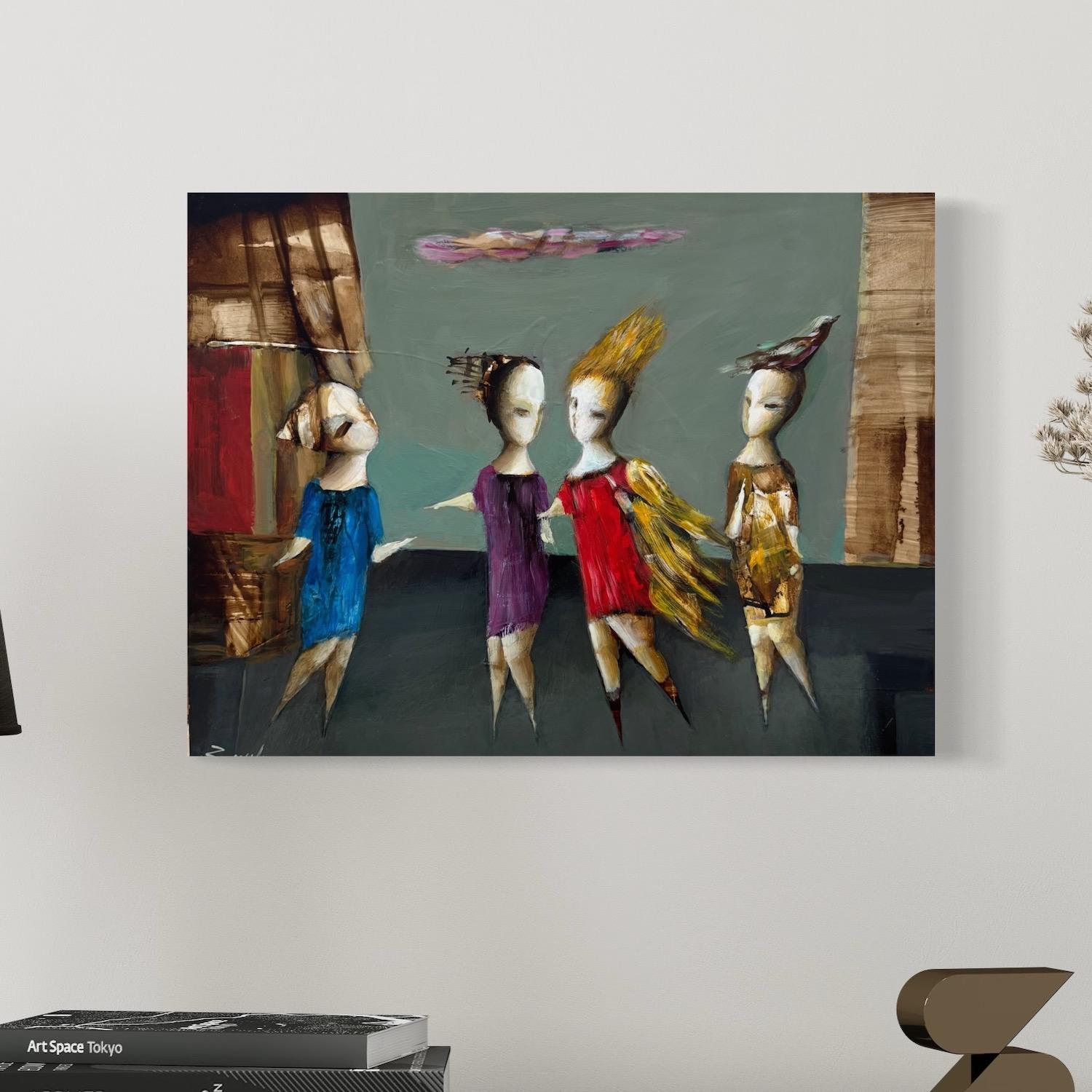 Künstler: Hayk Gasparyan
Werk: Original-Ölgemälde, Unikat
Medium: Öl auf Karton,
Jahr: 2025
Stil: Abstrakt, Figurativ
Titel: Serenade der Form
Größe: 13,5