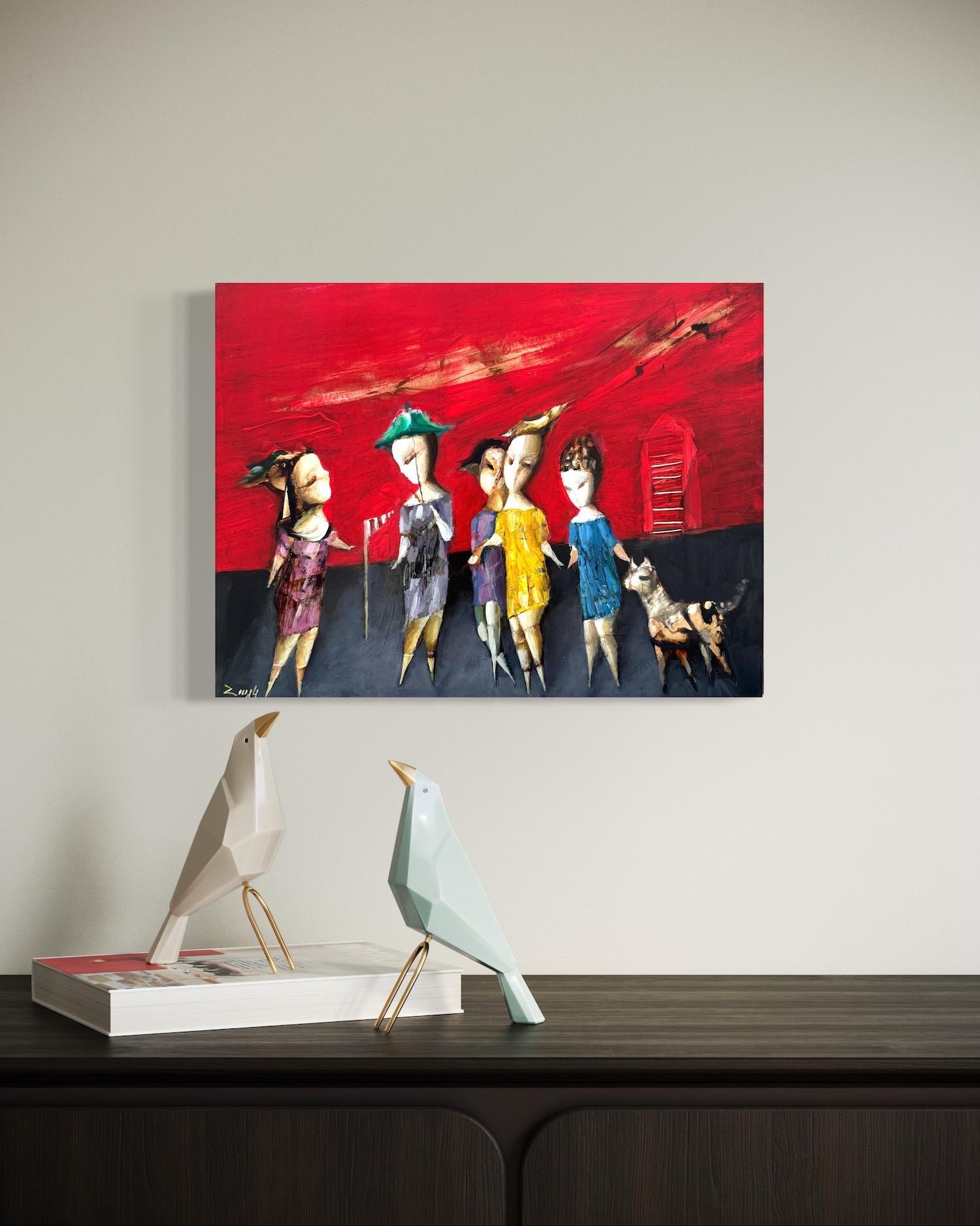 Künstler: Hayk Gasparyan
Werk: Original-Ölgemälde, Unikat
Medium: Öl auf Karton,
Jahr: 2025
Stil: Abstrakt, Figurativ
Titel: Wandern
Größe: 13,5