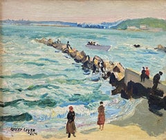 Coast of New Jersey Below Asbury Park