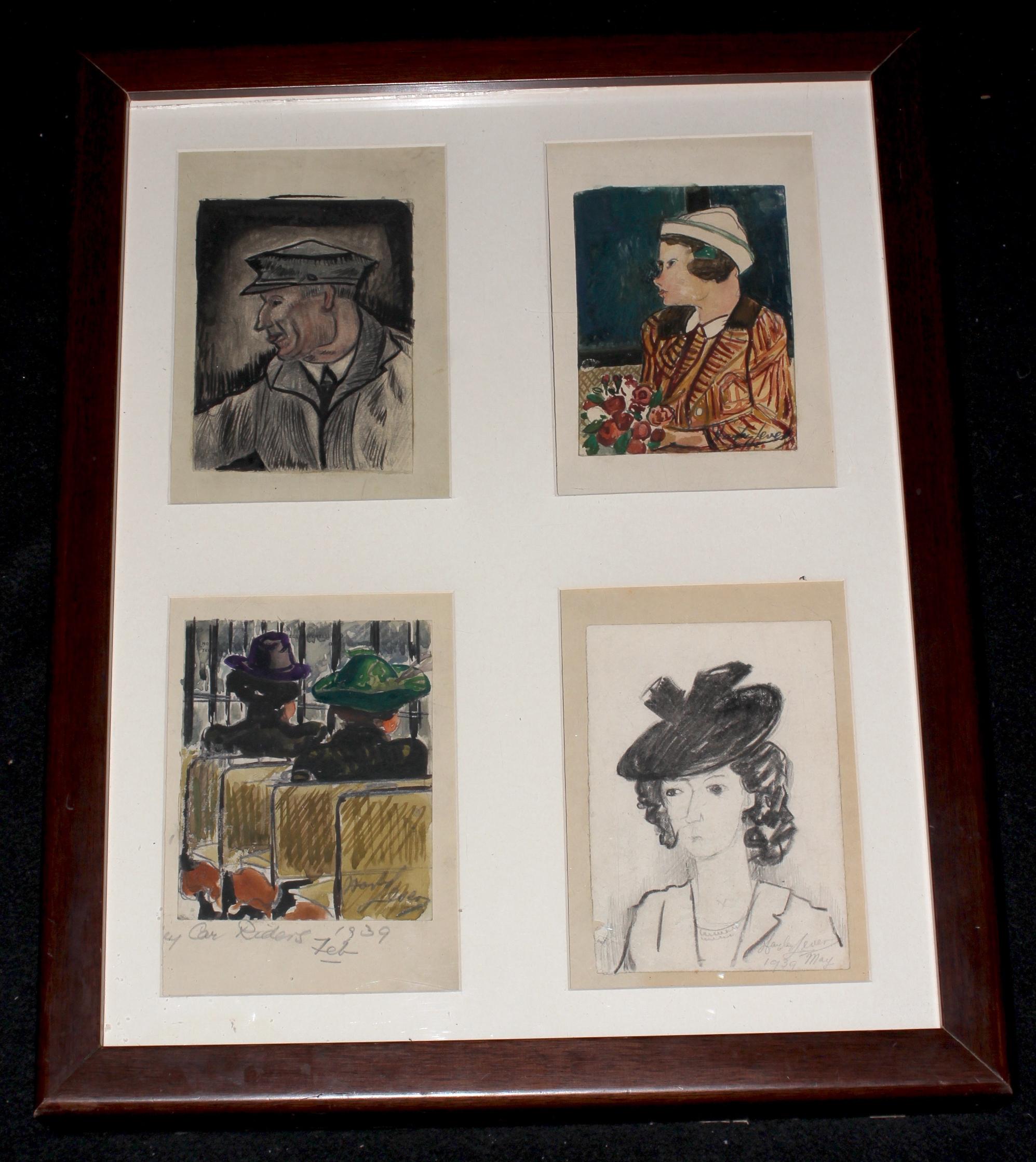 Hayley Lever's CARICATURES - 4 Originalporträts