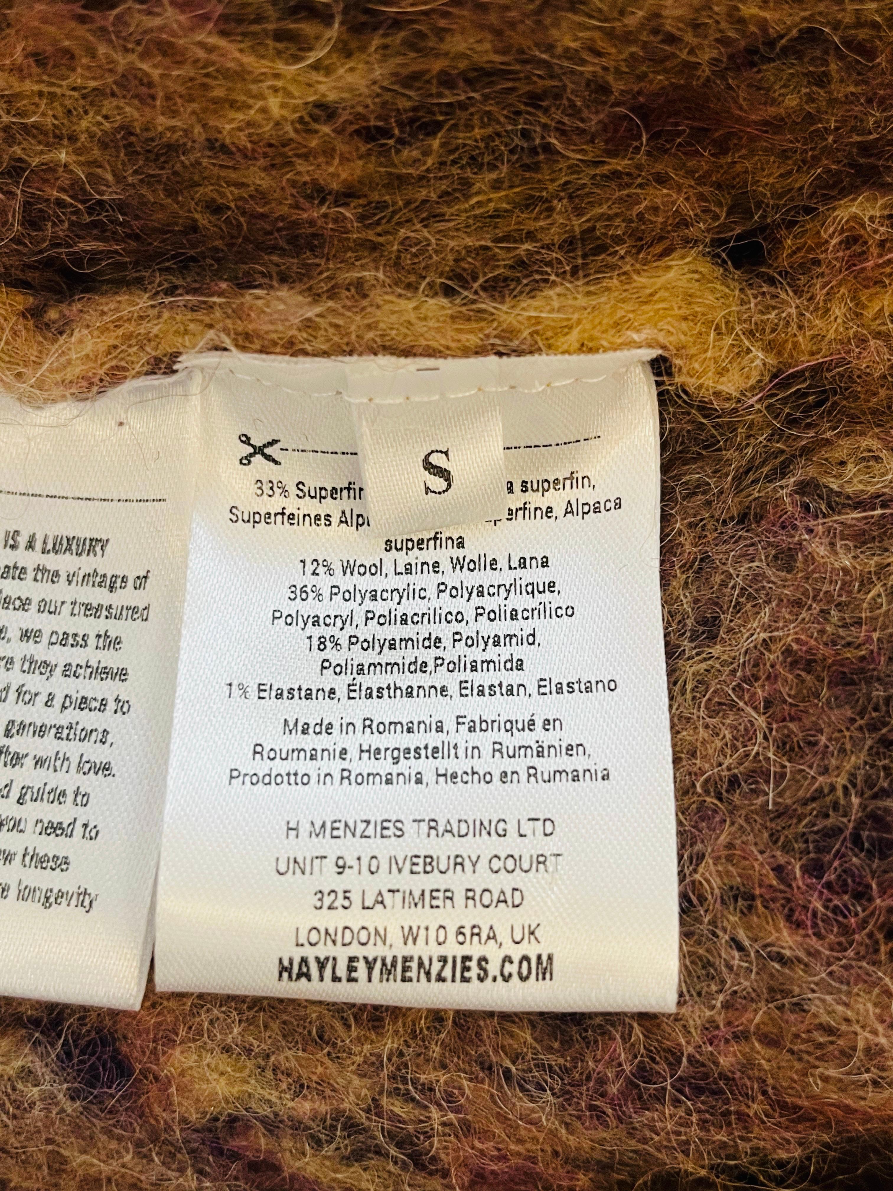 Hayley Menzies Alpaca & Wool Blend Cardigan 5
