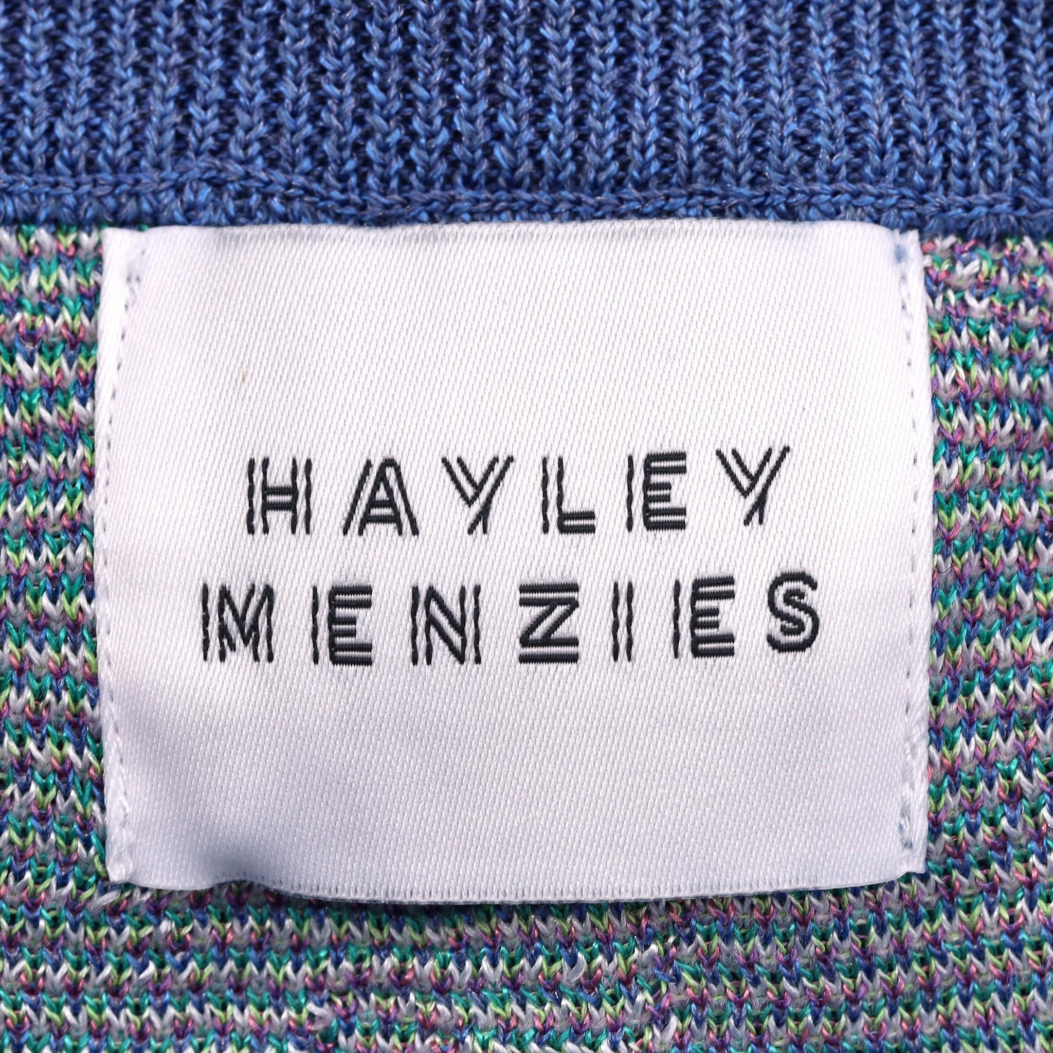 Hayley Menzies - Ensemble top et jupe en jacquard floral Pour femmes en vente