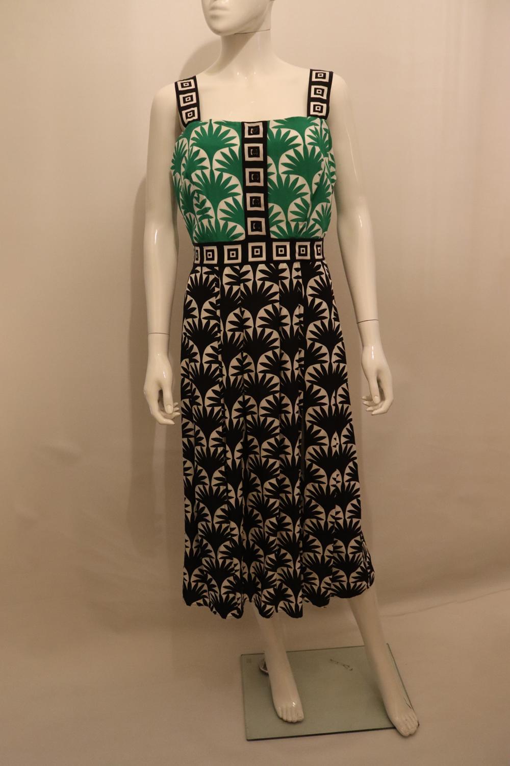Hayley Menzies Portobello Silk Dress In Good Condition For Sale In London, GB