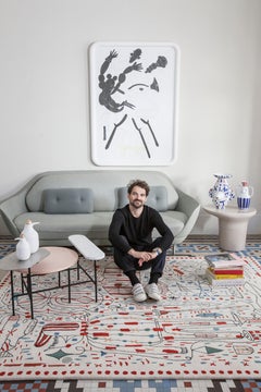 Handgetufteter Teppich „Hayon x Nani“ von Jaime Hayon für Nanimarquina