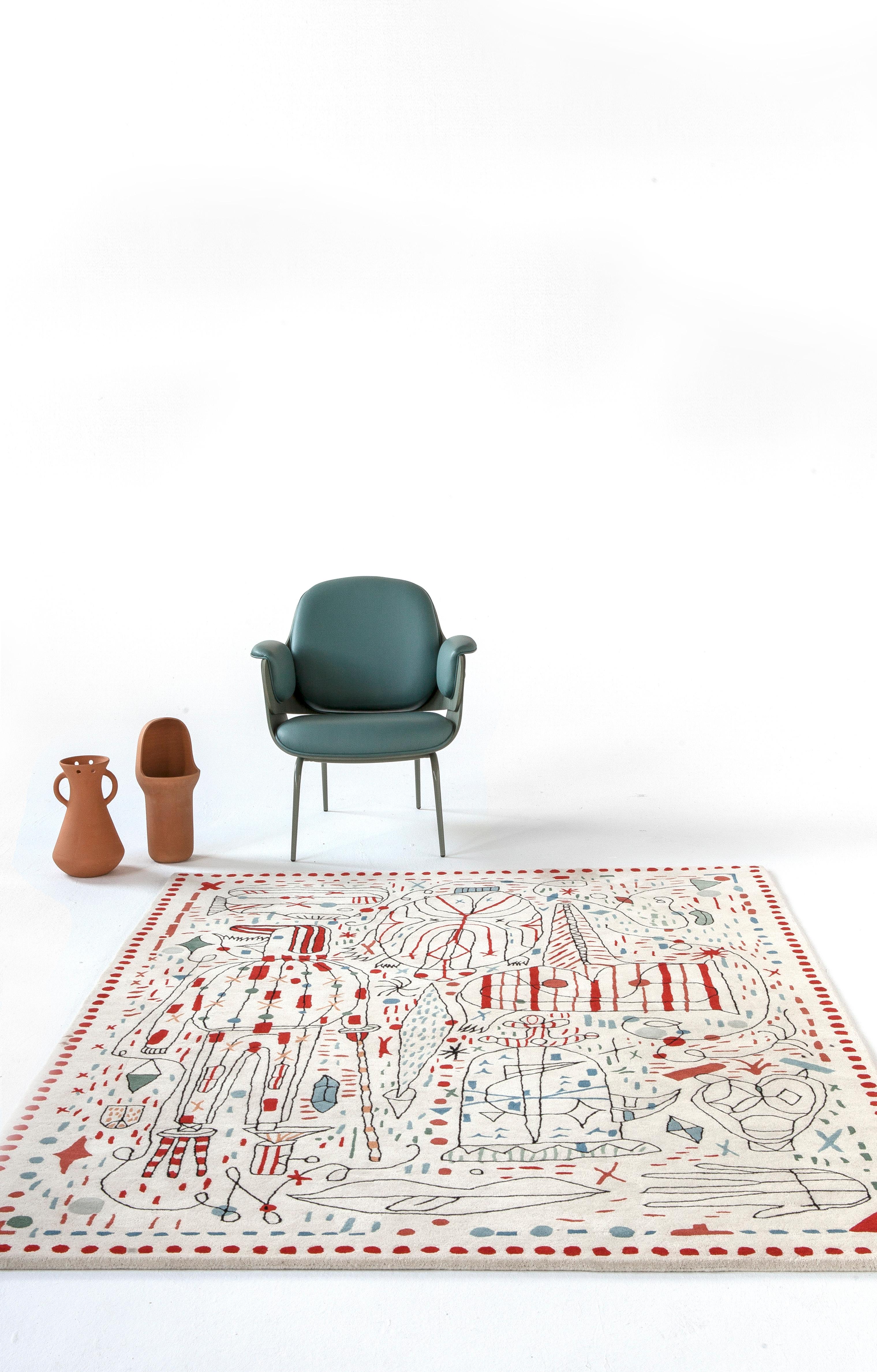 Handgetufteter Teppich oder Wandteppich „Hayon x Nani“ von Jaime Hayon für Nanimarquina im Angebot 5