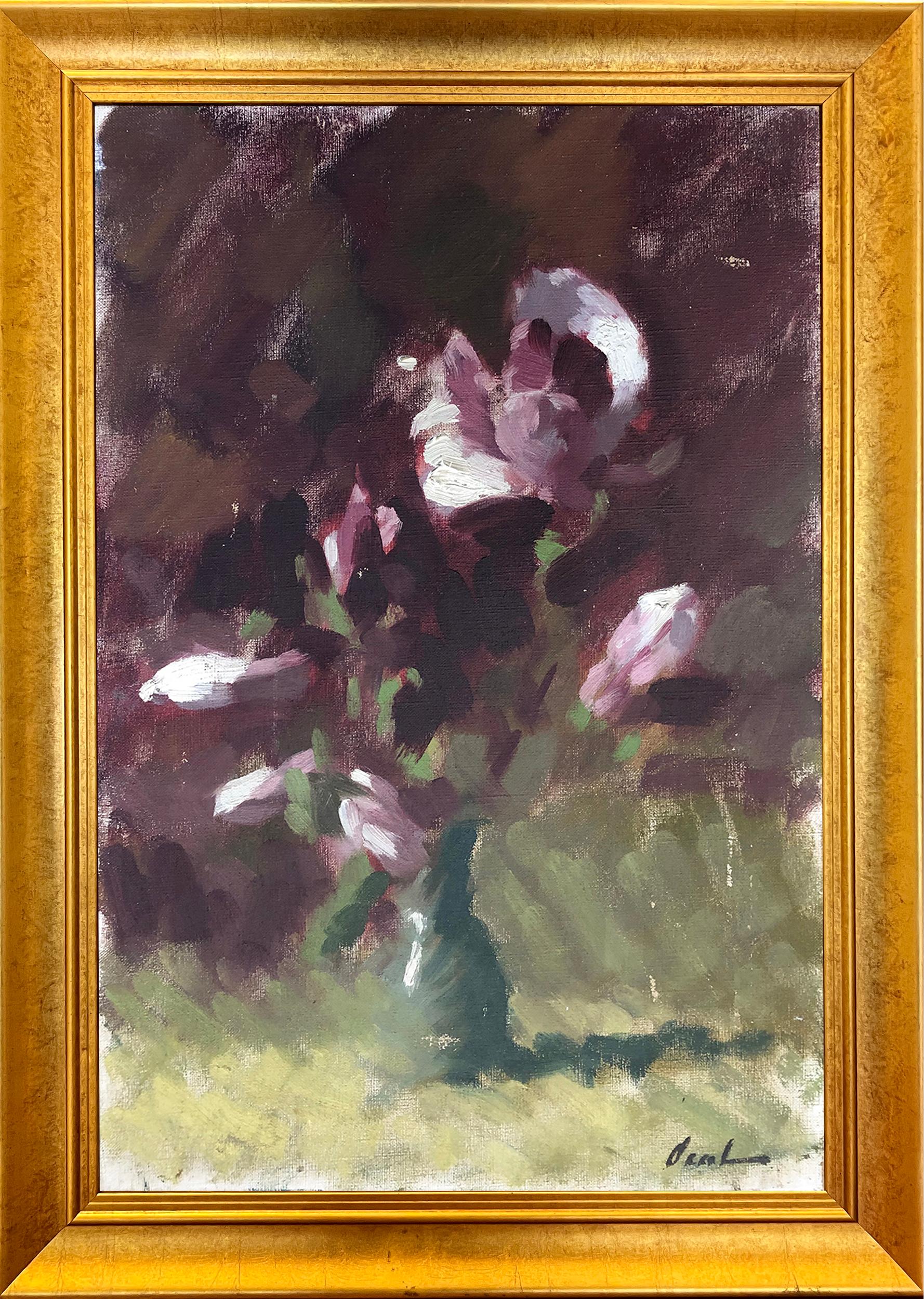 Magnolias - Painting by Hayward Veal 