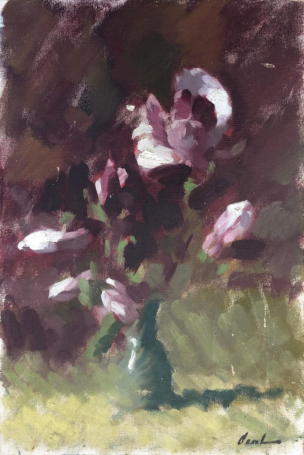 Hayward Veal  Still-Life Painting - Magnolias