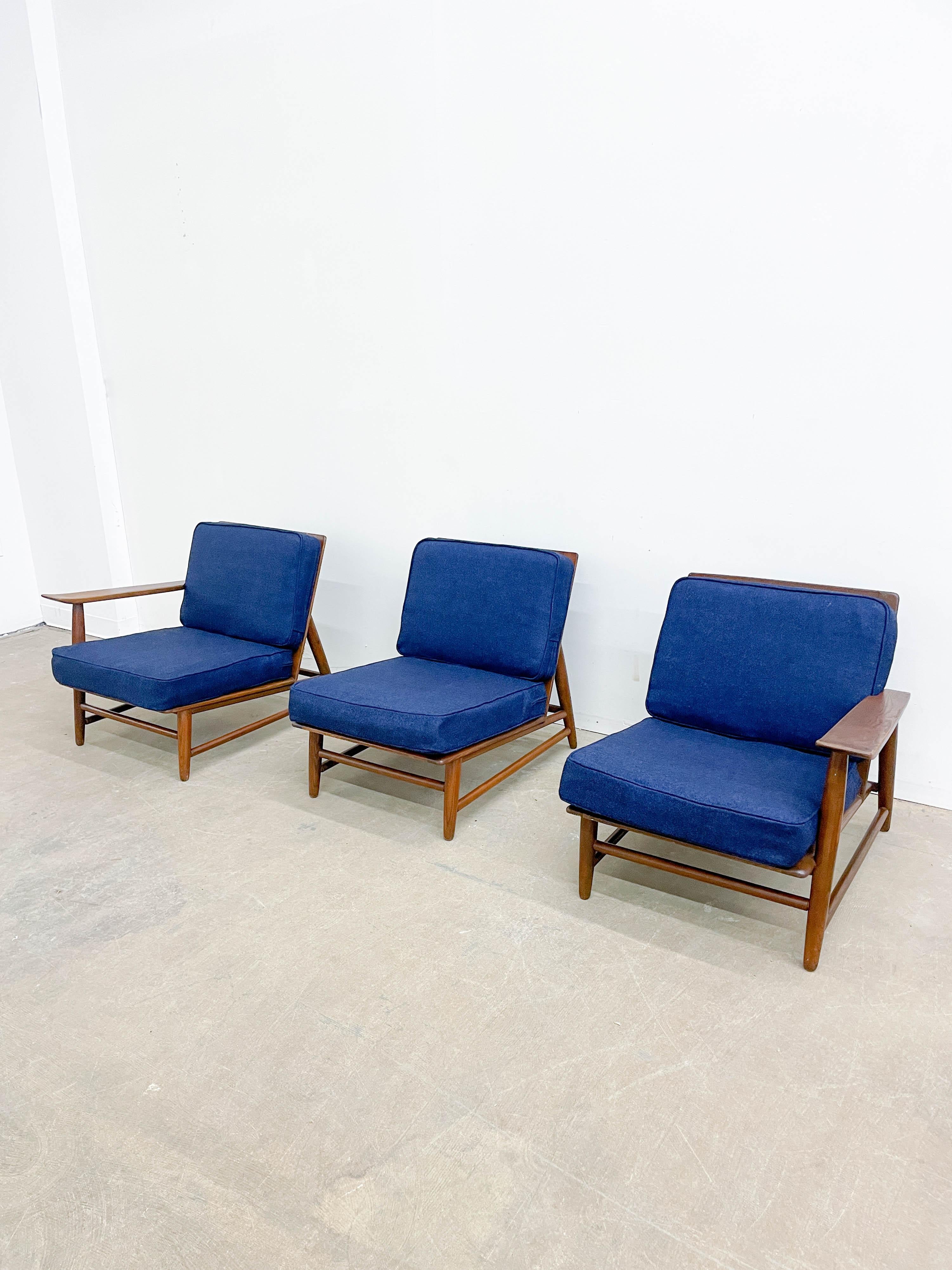 20th Century Haywood Wakefield Nakashima style modular seating