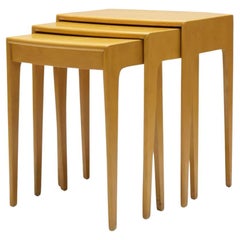 Mid-Century Modern Nesting Tables and Stacking Tables