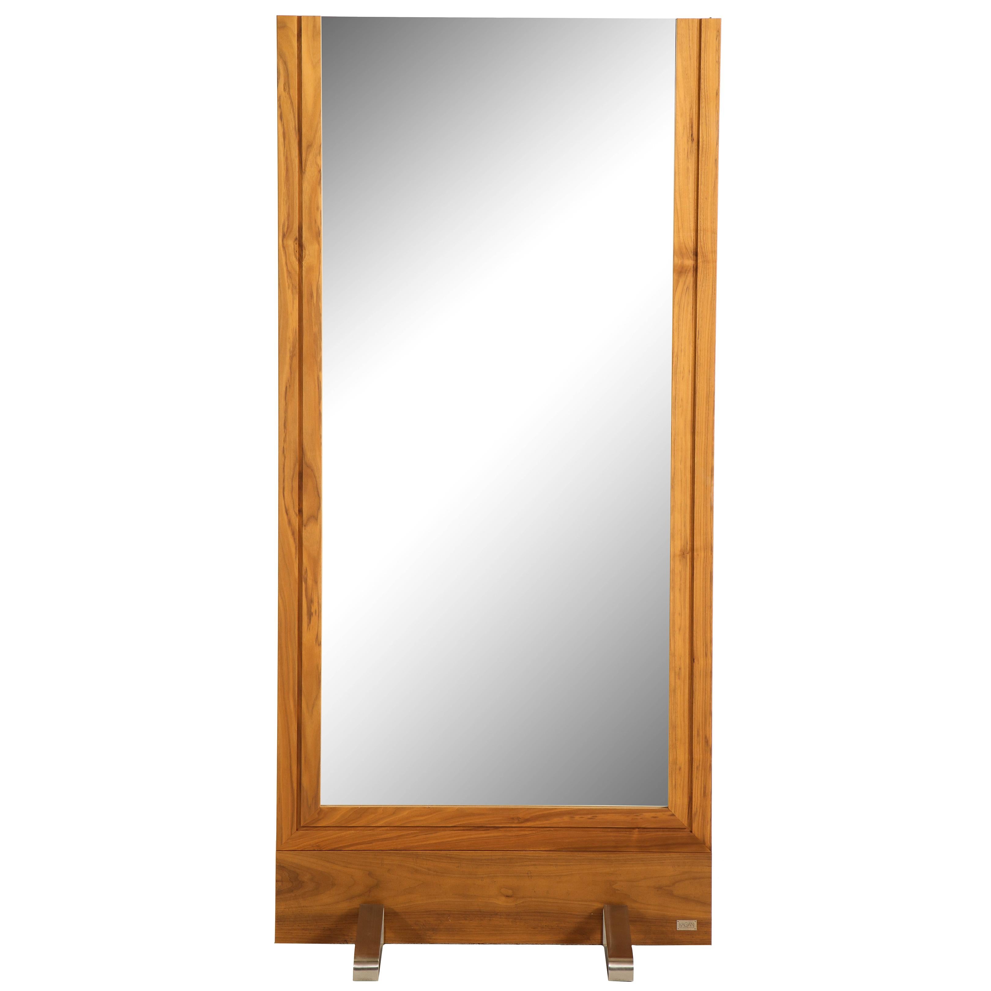 Hayworth Standing Mirror Offered by Vladimir Kagan Design Group For Sale