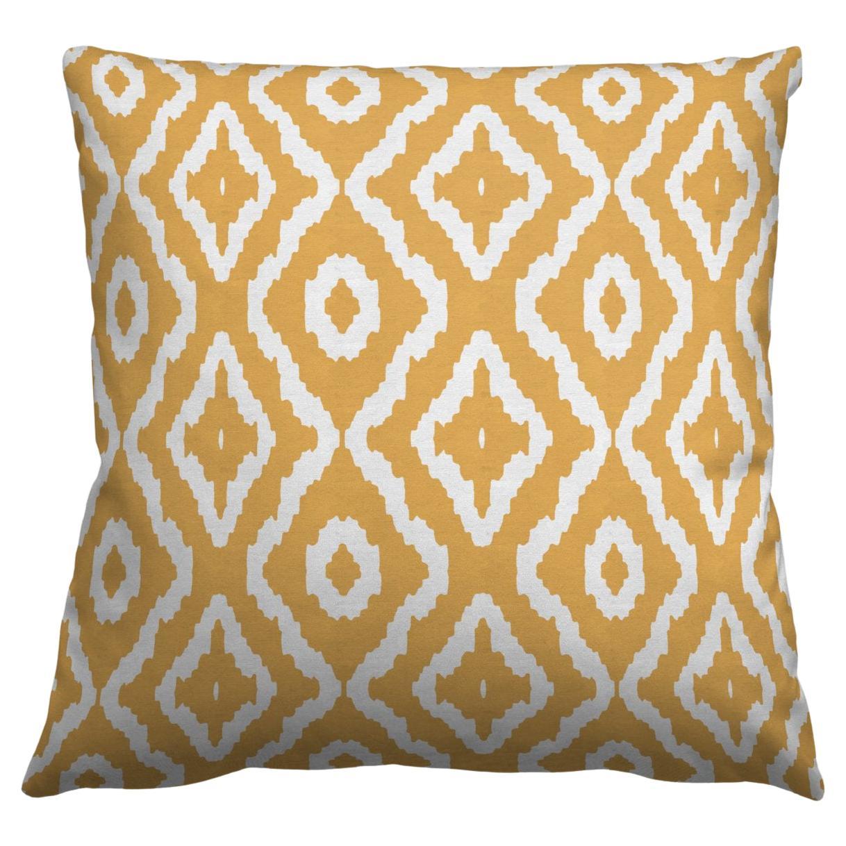 Haze Yellow Pillow For Sale